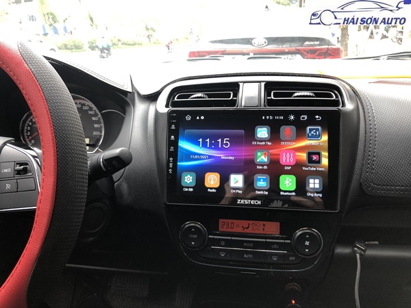 Màn Android cho xe Mitshubishi Attrage / Mirrage
